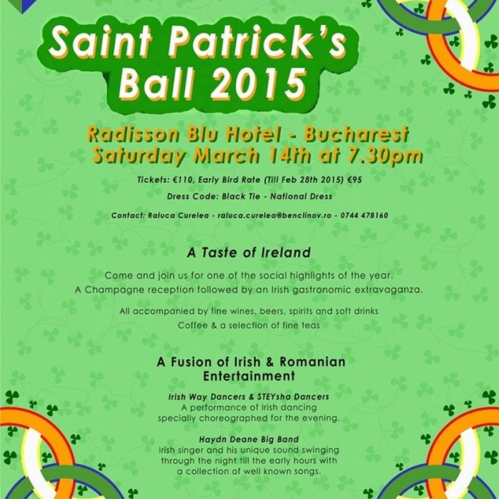 Saint Patrick's Ball 2015